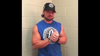 Watch AJ Styles reacts to John Cena dream match announcement Video