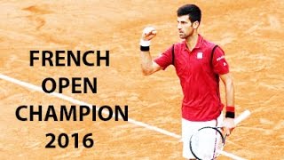 Watch Novak Djokovic Defeats Andy Murray To Win French Open Tennis Final 2016 Video