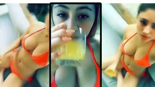 Watch Lia Marie Johnson Hard Nipples Braless Boob Bounce Video