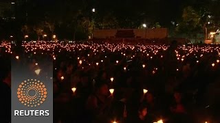 Watch Marking the Tiananmen anniversary in Hong Kong Video