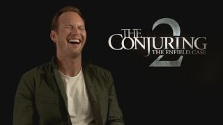 Watch The Conjuring 2: Patrick Wilson talks soggy shoes & Enfield haunting Video