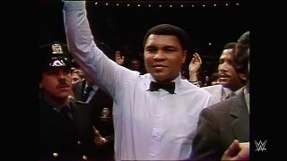 Watch Muhammad Ali makes his presence felt at WrestleMania I Video
