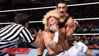 Watch Enzo Amore & Big Cass vs. The Vaudevillains: Raw, June 6, 2016 Video