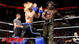 Watch R-Truth vs. Tyler Breeze: Raw, June 6, 2016 Video