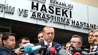 Watch Erdogan condemns 'attack against humanity' after Istanbul bomb attack on police bus Video