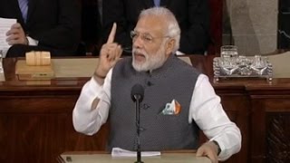 Watch 'India lives as one, grows as one, celebrates as one', PM Modi to US Congress Video