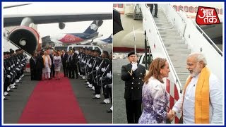 Watch PM Modi Leaves For Mexico After Wrapping Up US Visit Video