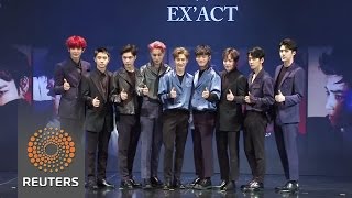 Watch South Korean boyband EXO launches new album Video