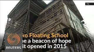 Watch Storm destroys Nigeria's floating school Video