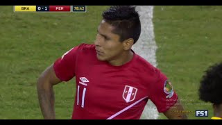 Watch Brasil vs Peru 0-1 Gol Raul Ruidiaz Copa America Centenario 2016 Video