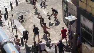 Watch UEFA Euro 2016 - England hooligans got their revenge against Russia (Unseen in favor of England) Video