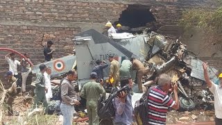 Watch MIG-27 crashes in Jodhpur Video