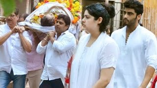 Watch Arjun Kapoor's Grandmother Funeral Video - Anil, Kapoor, Karan Johar, Tanvi Azmi Video