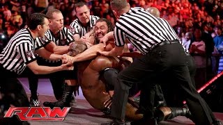 Watch Rusev ambushes Titus O'Neil: Raw, June 13, 2016 Video