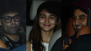Watch Sairat Celebrity Special Screening | Alia Bhatt, Karan Johar, Ranbir Kapoor Video