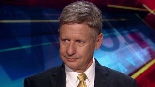 Watch Gary Johnson is open to the debate over gun control Video