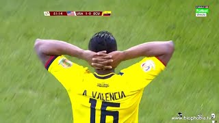 Watch Terrible Patada de Antonio Valencia - Usa vs Ecuador 2-0 Copa America 2016 Centenario Video