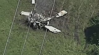 Watch Small Plane Crashes in Indiana Video