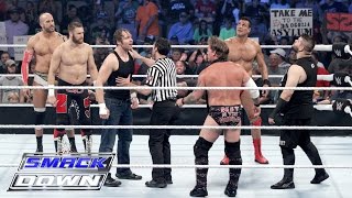 Watch Ambrose, Zayn & Cesaro vs. Jericho, Del Rio & Owens -  Six-Man Tag Team Match: SmackDown, June 16 Video