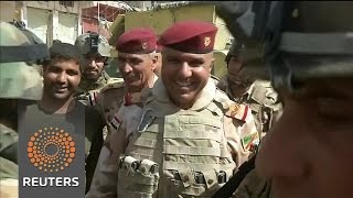 Watch Iraqi forces advance against IS in Falluja Video