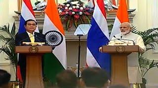 Watch India, Thailand will together work in cyber security, narcotics and human trafficking: PM Modi Video