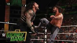 Watch Roman Reigns vs. Seth Rollins - WWE World Heavyweight Title Match: WWE Money in the Bank 2016 Video