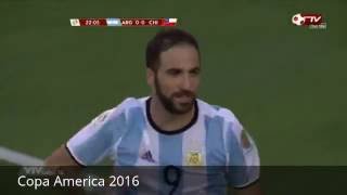 Watch Copa America 2016 Argentina - Chile 2 - 1 Video