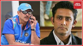 Watch Anil Kumble And Ravi Shastri, Front Runners For Indian Team Coach Video