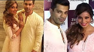 Watch Newly weds Bipasha Basu & Karan Singh Grover at Baba Siddiqui's Iftaar Party Video