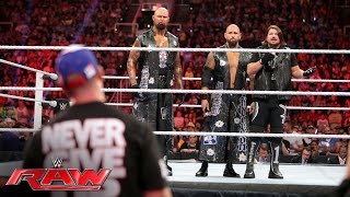 Watch AJ Styles demands a public apology from Luke Gallows & Karl Anderson: Raw, June 20, 2016 Video