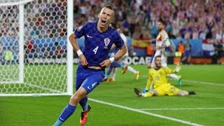 Watch Ivan Perisic 2:1 Hrvatska - Spanjolska - Spain vs Croatia EURO 2016 Video