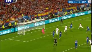 Watch Croatia vs Spain 2-1 /UEFA Euro 2016 - Sergio Ramos' penalty miss 21-6-2016 Video