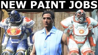 Watch Fallout 4 Contraptions Workshop - New Power Armor Paint Jobs (Abraxo & Sugar Bomb) Video