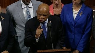 Watch Rep. John Lewis Leads Sit-In on House Floor Video