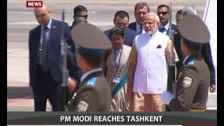 Watch PM Narendra Modi reaches Tashkent Video