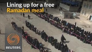 Watch Yemenis struggle to feed themselves during Ramadan Video