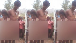 Watch Rajasthan locals strip couple, parade them naked Video