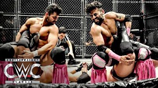 Watch Get to know WWE Cruiserweight Classic competitors Harv and Gurv Sihra Video