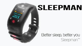 Watch New Wearable Gadget To Help You Sleep Better | Sleepman Video