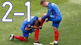 Watch France vs Irlande 2-1 - Resume et buts Uefa Euro 2016 Video