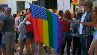 Watch Raw: Large Crowds at Cincinnati Pride Parade Video
