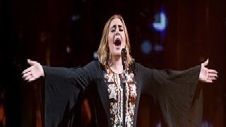 Watch Adele Perform Glastonbury Swear "F***king amazing" bad words-Mind Control? (Review) Video