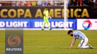Watch Messi retirement the talk of Argentina Video