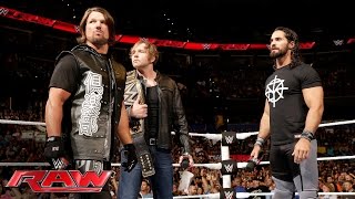 Watch Seth Rollins and Dean Ambrose address the Roman Reigns controversy: Raw, June 27, 2016 Video