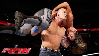 Watch John Cena vs. Seth Rollins: Raw, June 27, 2016 Video