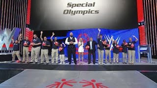 Watch WWE and Special Olympics team up for Play Unified: Raw, June 27, 2016 Video