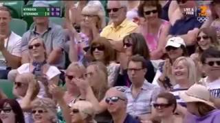 Watch Nick Kyrgios Tweener Lob vs Stepanek Wimbledon 2016 Video