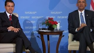 Watch Obama, Nieto Talk Turkey, Immigration in Canada Video