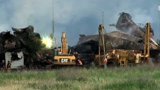 Watch Raw: 3 Train Workers in Texas Crash Assumed Dead Video