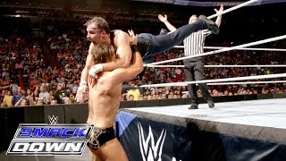 Watch Dean Ambrose vs. The Miz - Champion vs. Champion Match: SmackDown, June 30, 2016 Video